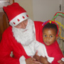 Christmas Father with Children